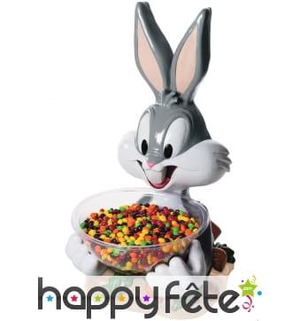 Statuette Bugs Bunny porte saladier de 45cm