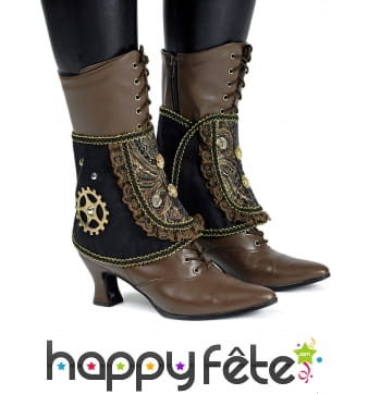 Sur-bottes Steampunk