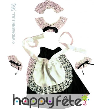 Set complet de femme de chambre