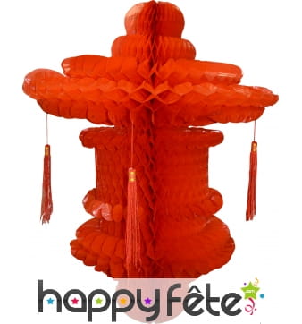 Suspension chinoise en plastique