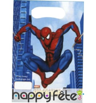 Sacs cadeaux Spiderman