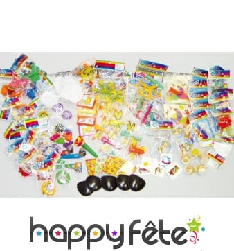 Sac de 100 jouets à petits prix