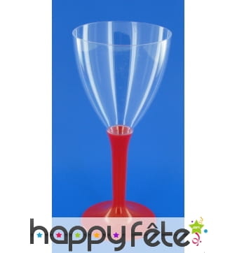 Sachet de 10 verres a vin rouge