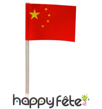 Sachet de 144 mini drapeaux chinois