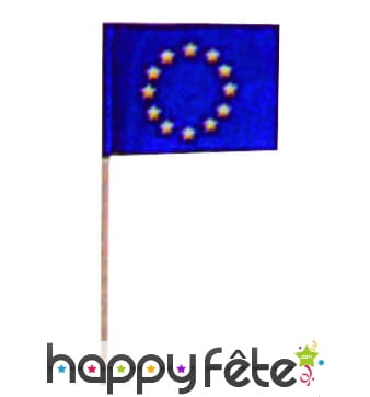 Sachet de 144 mini drapeaux européen