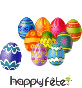 Set de 10 oeufs en carton