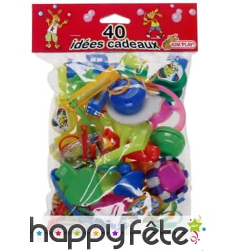 Sac de 40 jouets assortis