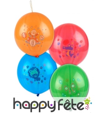 Sachet de 4 Ballons punch ball de 52 cm