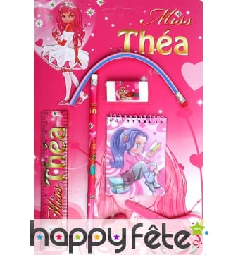 Set de 7 pièces papeterie