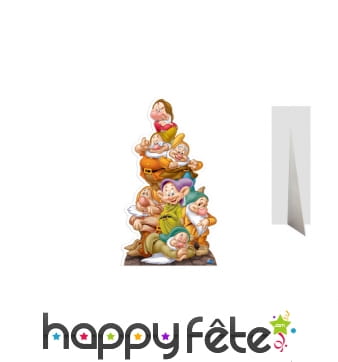 Silhouette des 7 nains de blanche neige