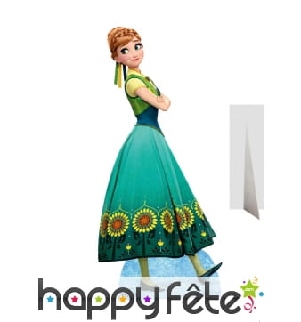 Silhouette de Anna taille réelle, reine des neiges