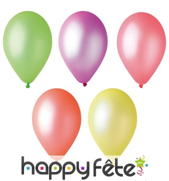 Sachet de ballons fluo