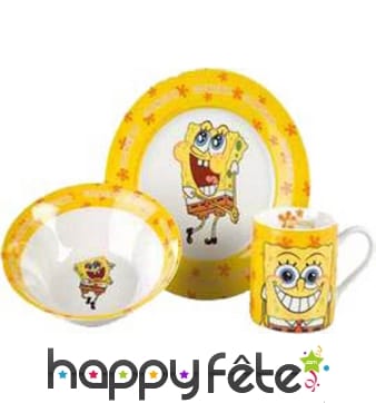 Set déjeuner Bob l'éponge