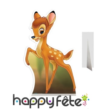 Silhouette de Bambi en carton plat