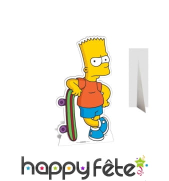 Silhouette de Bart Simpson en carton
