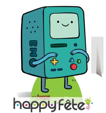 Silhouette de Beemo en carton, Adventure time