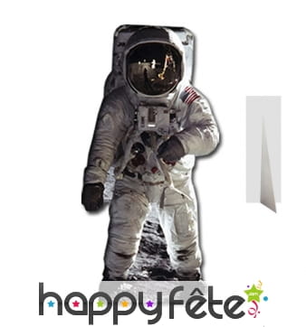 Silhouette de Buzz Aldrin Astronaute