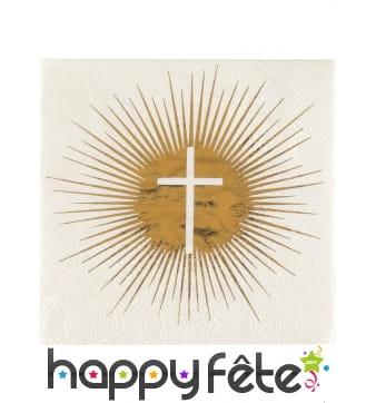 Serviettes de cérémonie de 25cm