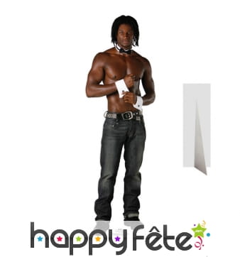 Silhouette de Chaun le chippendale en carton