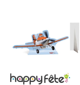 Silhouette de Dusty l'avion en carton plat, Planes