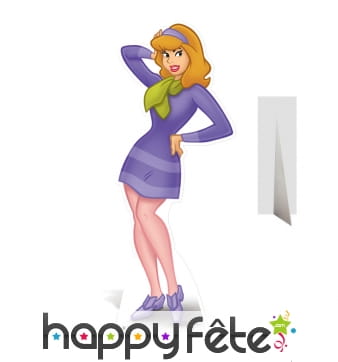 Silhouette Daphné en carton plat, Scooby Doo