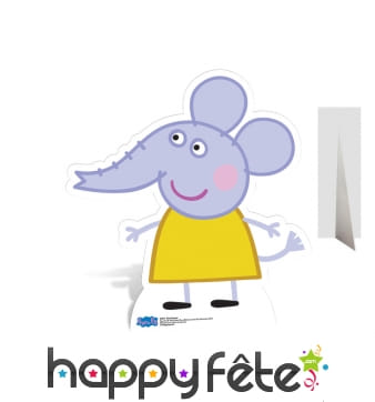 Silhouette de Emilie éléphant, Peppa Pig