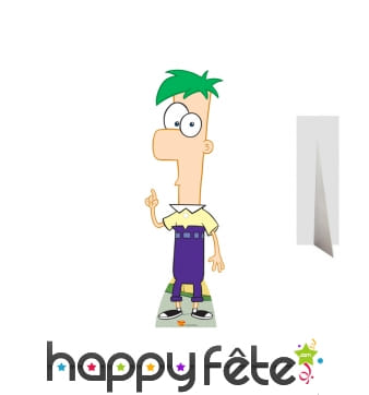 Silhouette de Ferb en carton plat