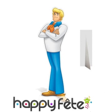 Silhouette de Fred en carton, scooby Doo