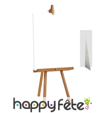 Silhouette de grand tableau plat à poser