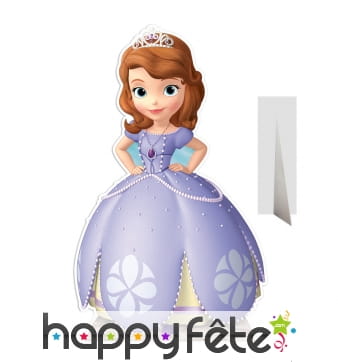 Silhouette de la princesse Sofia en carton