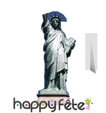 Silhouette de la statue de la liberté