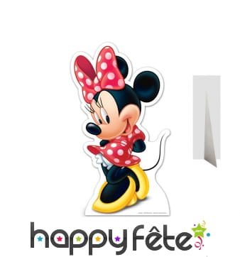 Silhouette de Minnie en carton