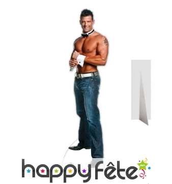 Silhouette de Nathan le strip-teaser taille réelle