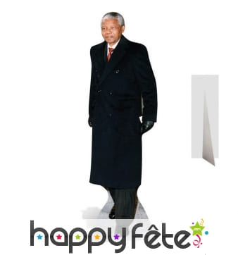 Silhouette de Nelson Mandela