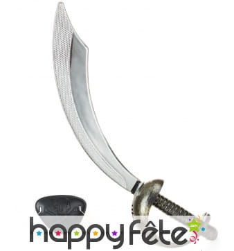 Sabre de pirate avec cache oeil