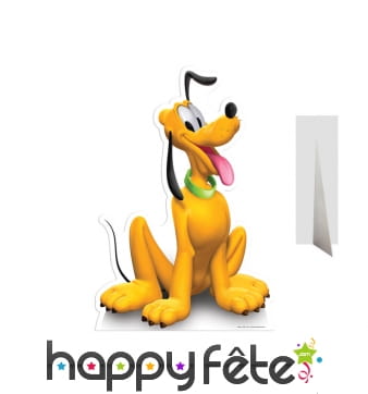 Silhouette de Pluto en carton plat