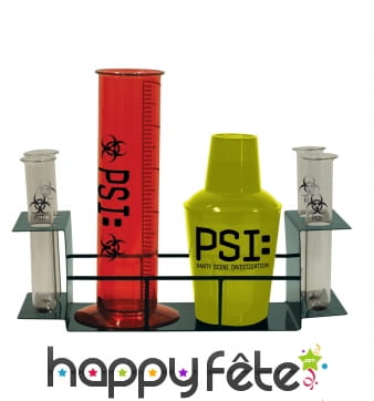 Set de récipients chimie chimiste