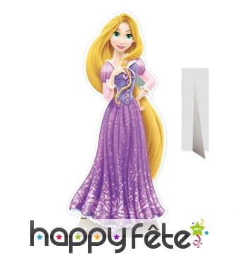 Silhouette de Raiponce en carton plat