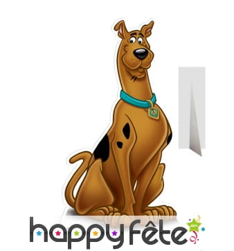 Silhouette de Scooby Doo en carton plat