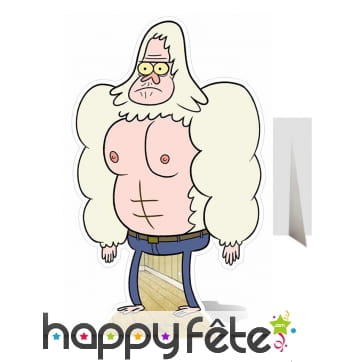 Silhouette de skips en carton plat, Regular show