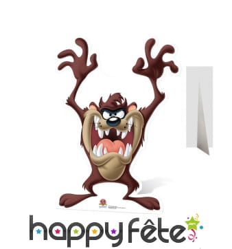 Silhouette de Taz en carton