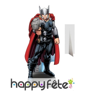 Silhouette de Thor en carton taille réelle