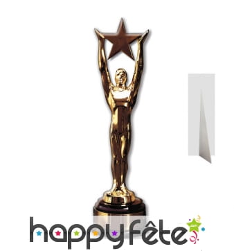 Silhouette de trophée étoilé