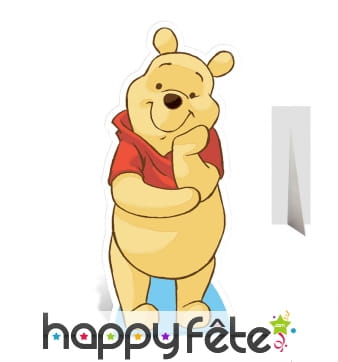 Silhouette de Winnie l'ourson en carton