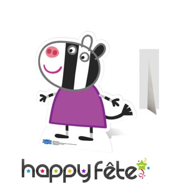Silhouette de Zoe zèbre, Peppa pig