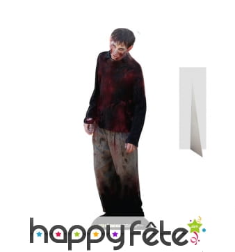 Silhouette de zombie en carton, Walking dead