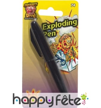 Stylo explosif