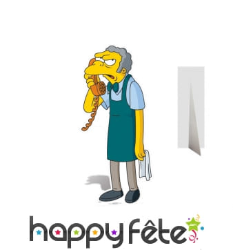 Silhouette en carton de Moe, taille réelle