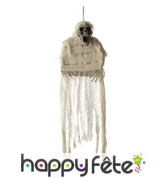 Squelette en camisole à suspendre