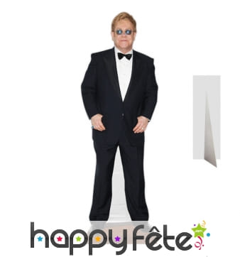 Silhouette Elton John en smoking